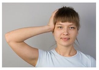 Educação física da mídia para osteocondrose cervical