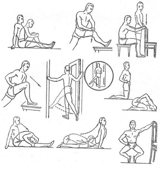 Ginástica para artrose da articulação do joelho